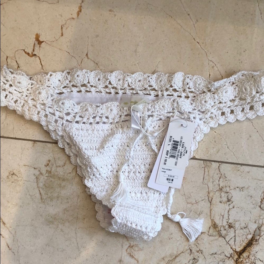 PilyQ bikini bottom, crochet